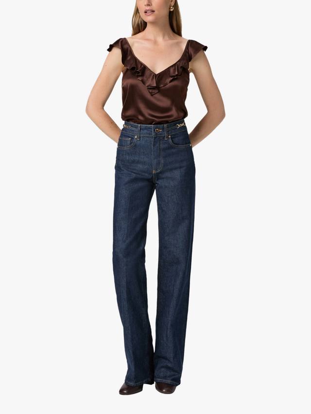 Джинсы Sasha High Rise Wide Leg PAIGE, Rinse
Джинсы Sasha High Rise Wide Leg PAIGE, Rinse