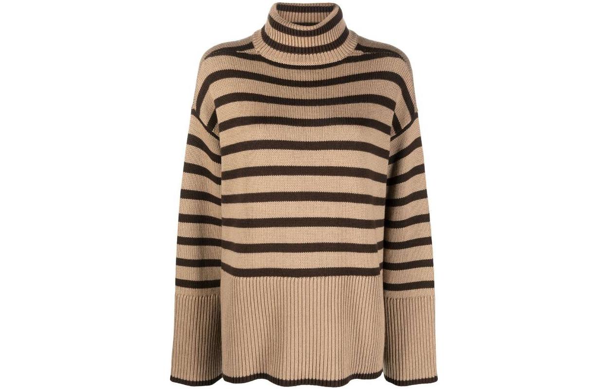 Свитер FW22 женский Light Umber в полоску TOTEME, коричневый
Свитер FW22 женский Light Umber в полоску TOTEME, коричневый