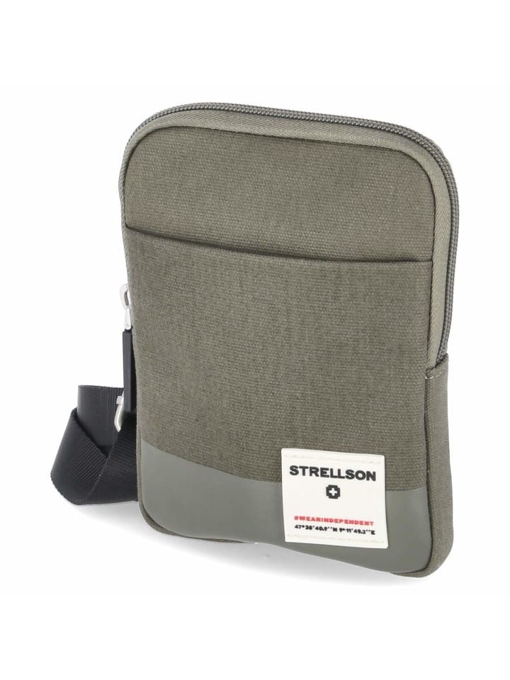 Сумка через плечо Strellson, хаки 
Сумка через плечо Strellson, хаки