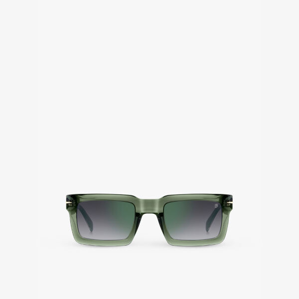 Солнцезащитные очки из ацетата в прямоугольной оправе 7126/S Eyewear By David Beckham, зеленый
Солнцезащитные очки из ацетата в прямоугольной оправе 7126/S Eyewear By David Beckham, зеленый