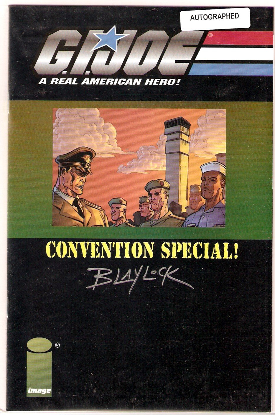 2001 GI G.I. Joe Convention Special Exclusive Variant Signed by Josh Blaylock (Volume 2) (Image)
2001 GI G.I. Joe Convention Special Exclusive Variant Signed by Josh Blaylock (Volume 2) (Image)