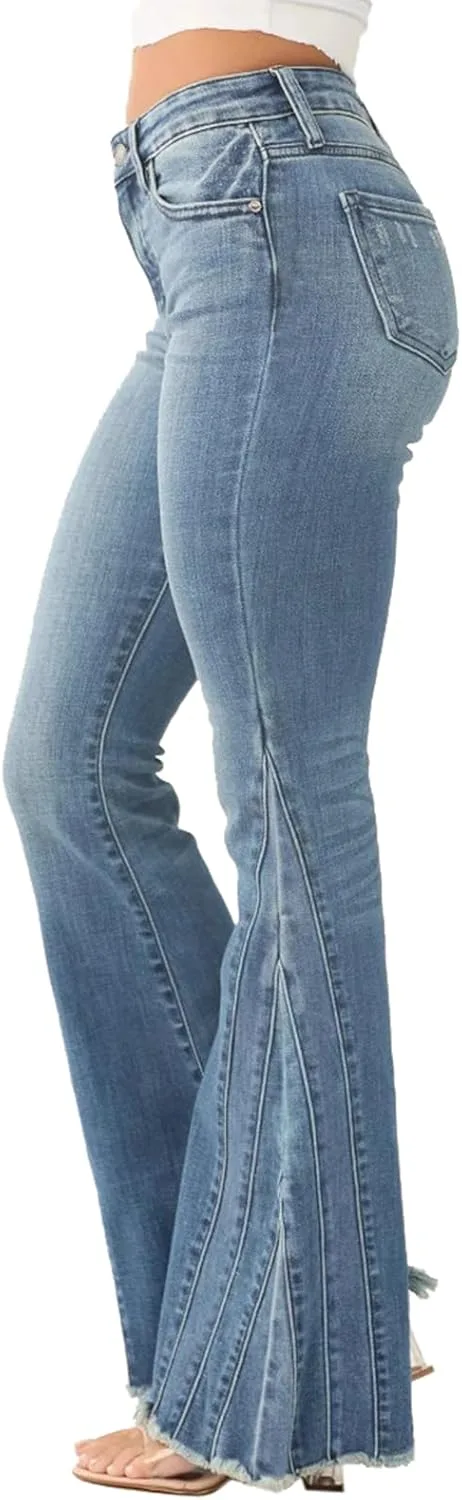 Джинсы для женщин Slim Washed с потертостями и расклешенным низом cffvdiz
Джинсы для женщин Slim Washed с потертостями и расклешенным низом cffvdiz