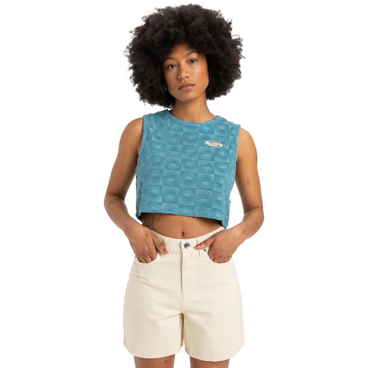 Шорты-бермуды Quiksilver для женщин, белый
Шорты-бермуды Quiksilver для женщин, белый