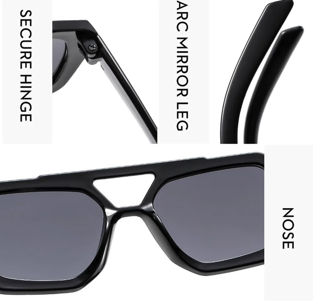 Ретро солнцезащитные очки с двойной перемычкой для женщин, крупная оправа, леопардовый коричневый градиент, модные солнцезащитные очки для мужчин HYYZZC, C4
Ретро солнцезащитные очки с двойной перемычкой для женщин, крупная оправа, леопардовый коричневый градиент, модные солнцезащитные очки для мужчин HYYZZC, C4