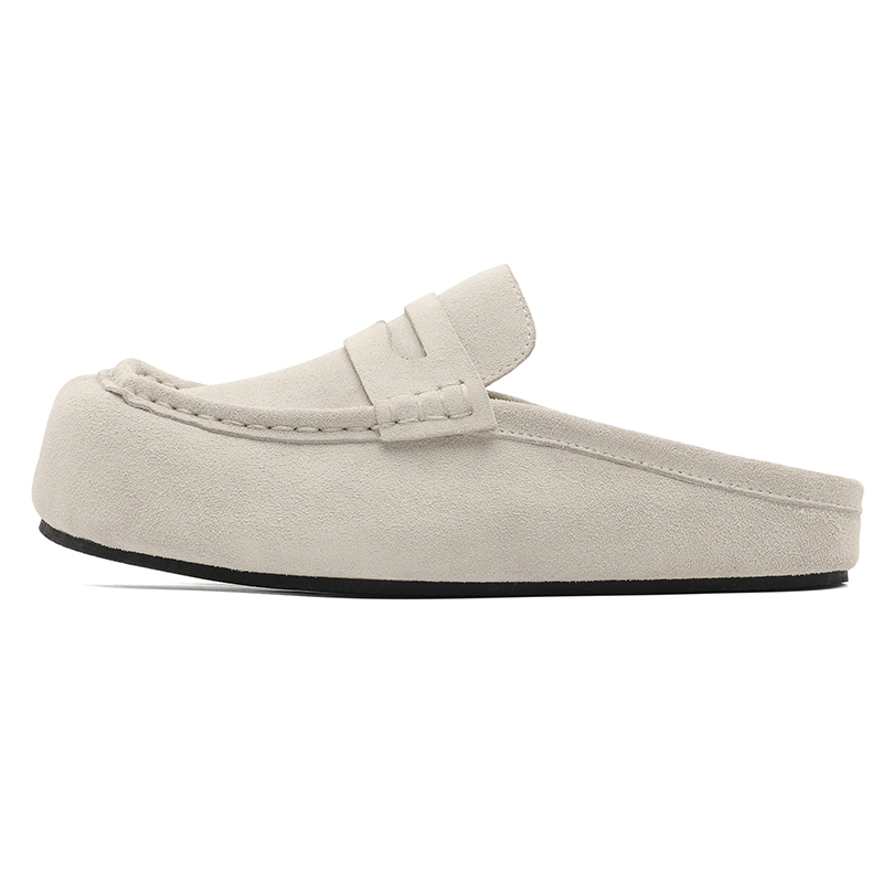 ZHENRAN Мужские белые тапочки с закрытым носком и резиновой подошвой устойчивые к истиранию, цвет White
ZHENRAN Мужские белые тапочки с закрытым носком и резиновой подошвой устойчивые к истиранию, цвет White