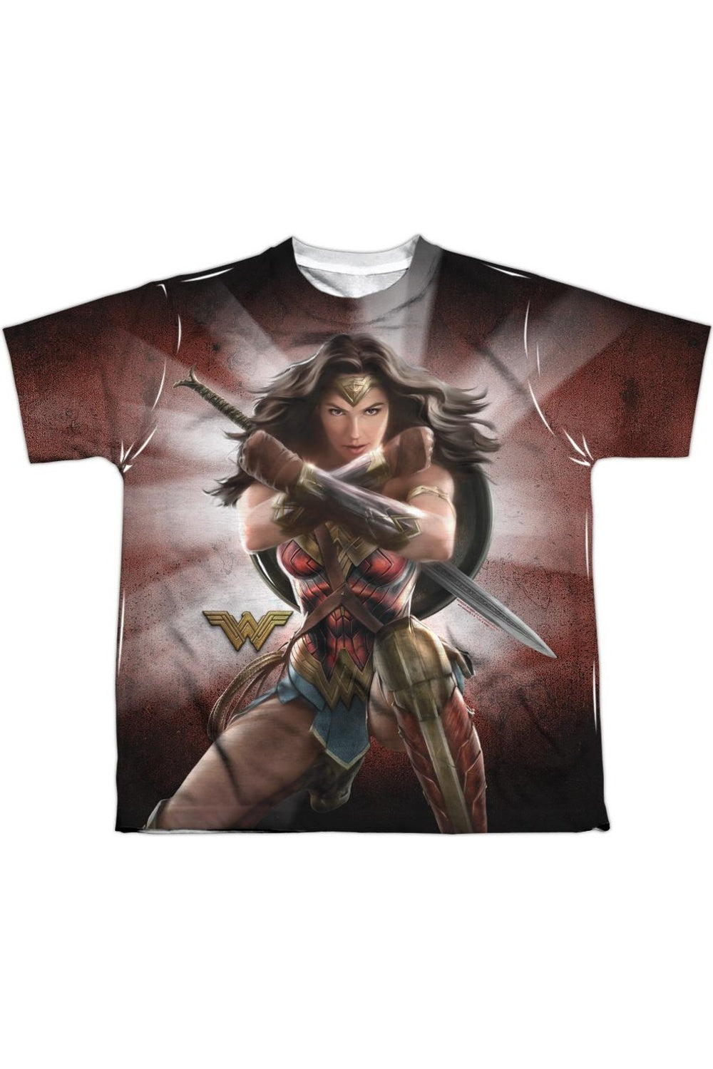 Футболка с коротким рукавом для детей "Wonder Woman: Защитница человечества" Gildan, белый
Футболка с коротким рукавом для детей "Wonder Woman: Защитница человечества" Gildan, белый