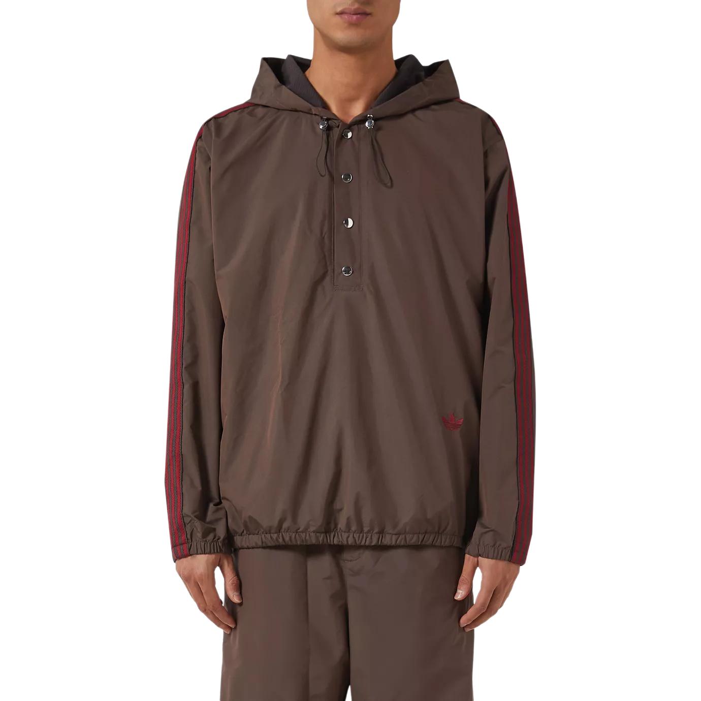 Толстовка-ветровка Adidas X Wales Bonner с капюшоном Adidas Originals, темно-коричневый
Толстовка-ветровка Adidas X Wales Bonner с капюшоном Adidas Originals, темно-коричневый