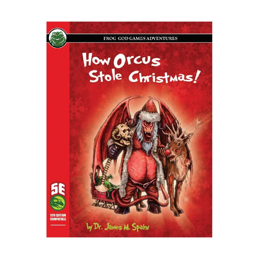 Модуль How Orcus Stole Christmas (5E, Noble Knight Exclusive), D&D 5e Adventures, Sourcebooks & Supplements (Frog God Games)
Модуль How Orcus Stole Christmas (5E, Noble Knight Exclusive), D&D 5e Adventures, Sourcebooks & Supplements (Frog God Games)