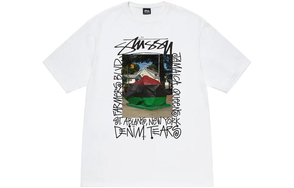 Футболка Denim Tears X унисекс белая Stussy, белый
Футболка Denim Tears X унисекс белая Stussy, белый