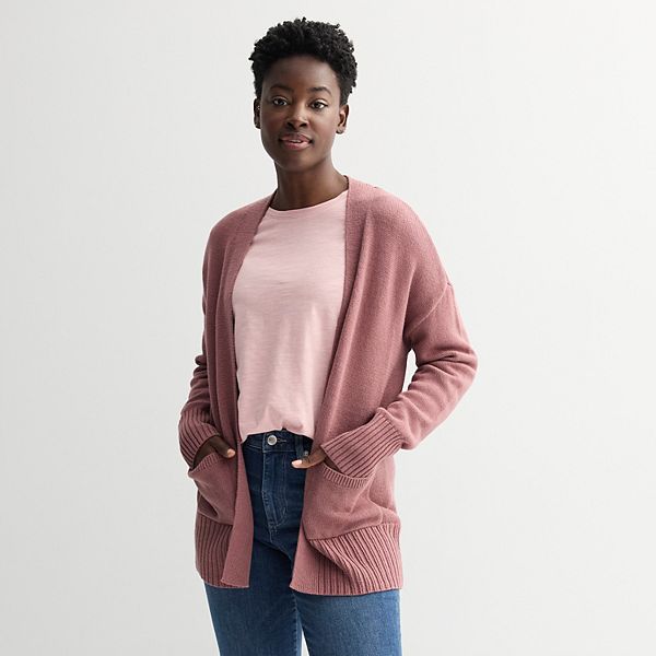 Кардиган длинный с открытой передней частью для миниатюрных Sonoma Goods For Life, Mai Mauve
Кардиган длинный с открытой передней частью для миниатюрных Sonoma Goods For Life, Mai Mauve