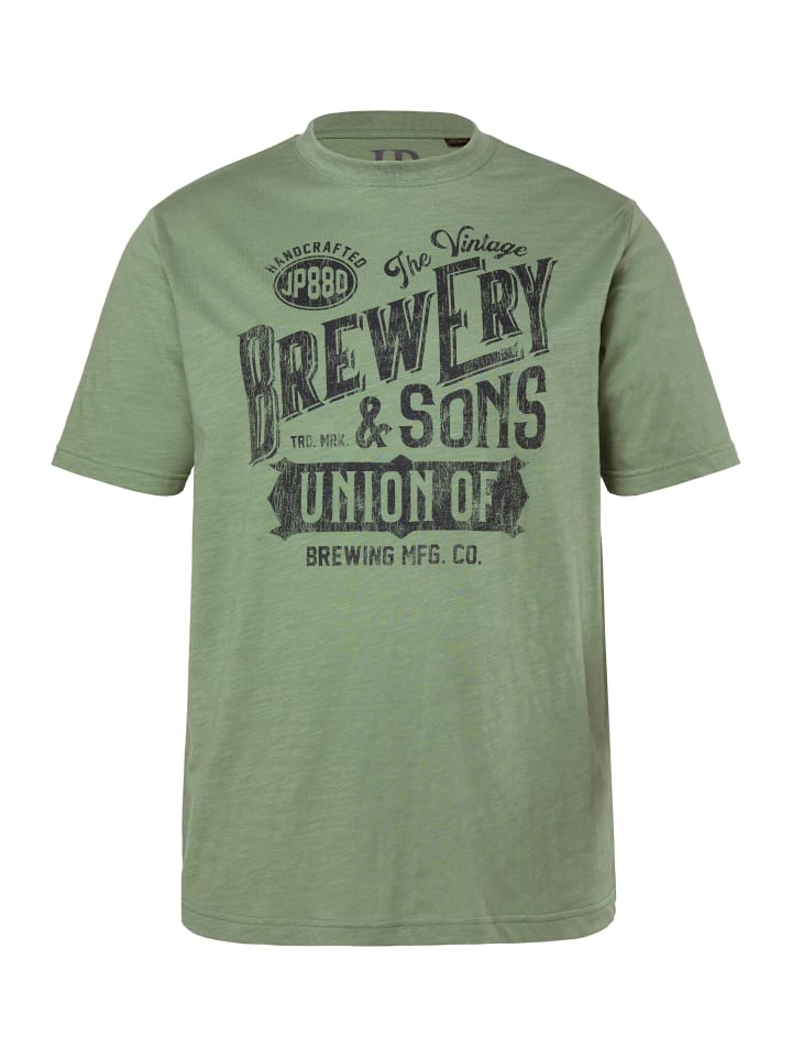 Футболка с короткими рукавами цвета эвкалипта JP1880
Футболка с короткими рукавами цвета эвкалипта JP1880