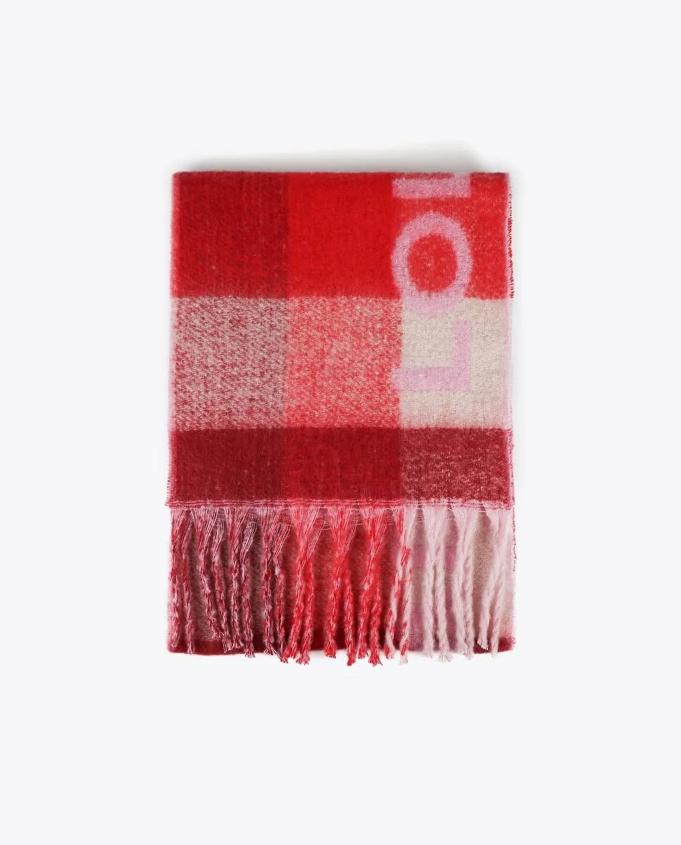 Шарф в клетку с большим логотипом СЕРО-РОЗОВЫЙ U Lola Casademunt
Шарф в клетку с большим логотипом СЕРО-РОЗОВЫЙ U Lola Casademunt