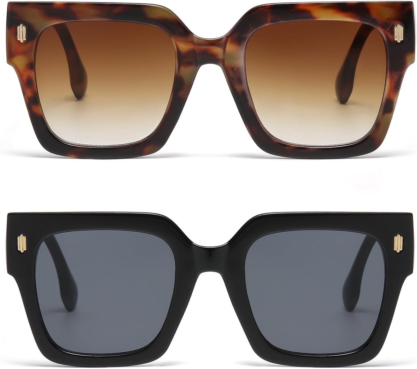 Модные женские солнцезащитные очки в крупной оправе, защита от УФ-излучения UV400, для повседневной носки, прогулок на природе и путешествий, стильный аксессуар для женщин MUTOTNNG, Leopard Gradient Brown+black Gray
Модные женские солнцезащитные очки в крупной оправе, защита от УФ-излучения UV400, для повседневной носки, прогулок на природе и путешествий, стильный аксессуар для женщин MUTOTNNG, Leopard Gradient Brown+black Gray