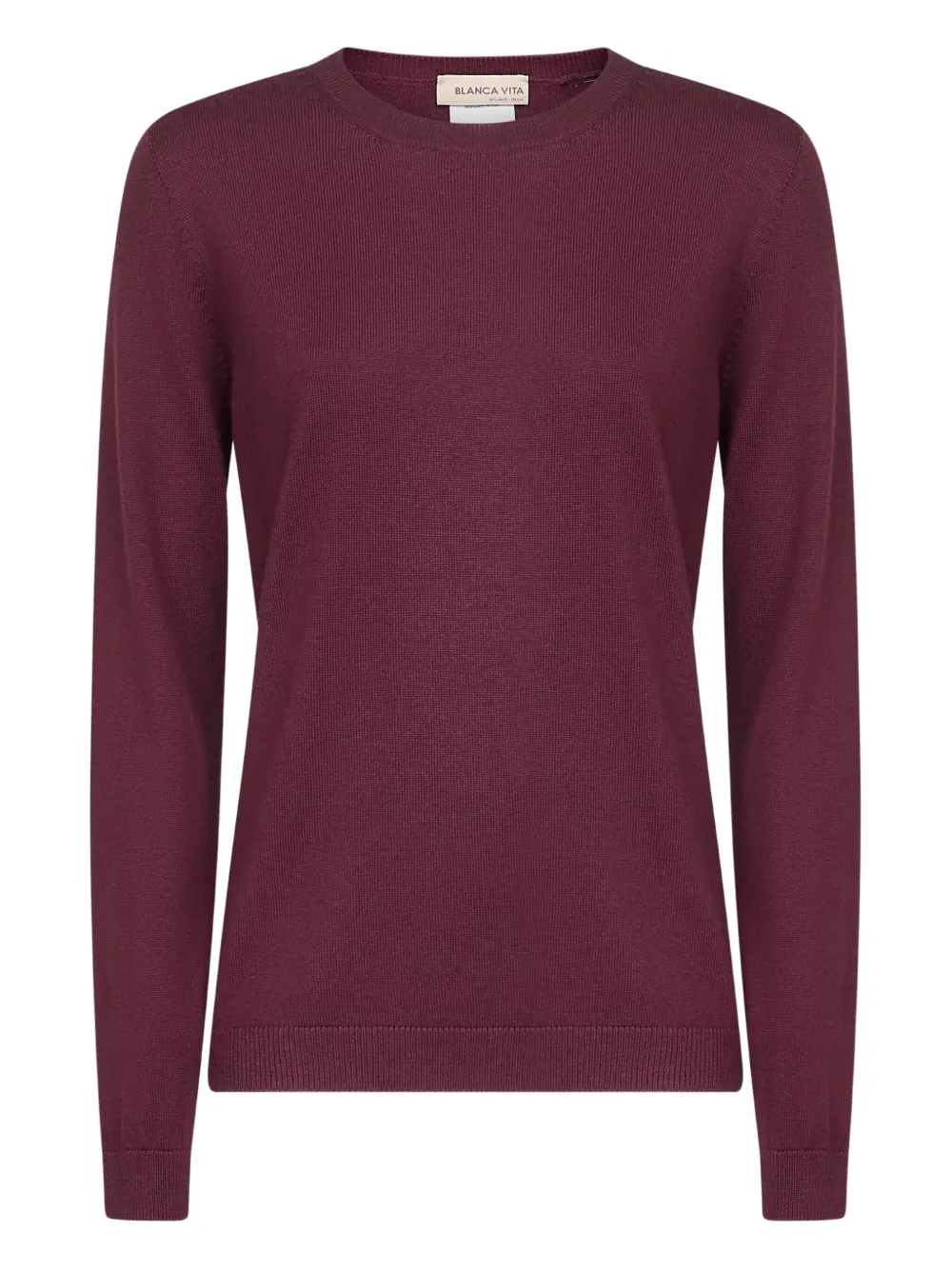 Свитер с круглым вырезом Blanca Vita, фиолетовый
Свитер с круглым вырезом Blanca Vita, фиолетовый