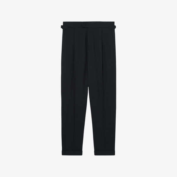 Брюки Reiss из ткани с зауженным силуэтом и боковой регулировкой, синий
Брюки Reiss из ткани с зауженным силуэтом и боковой регулировкой, синий