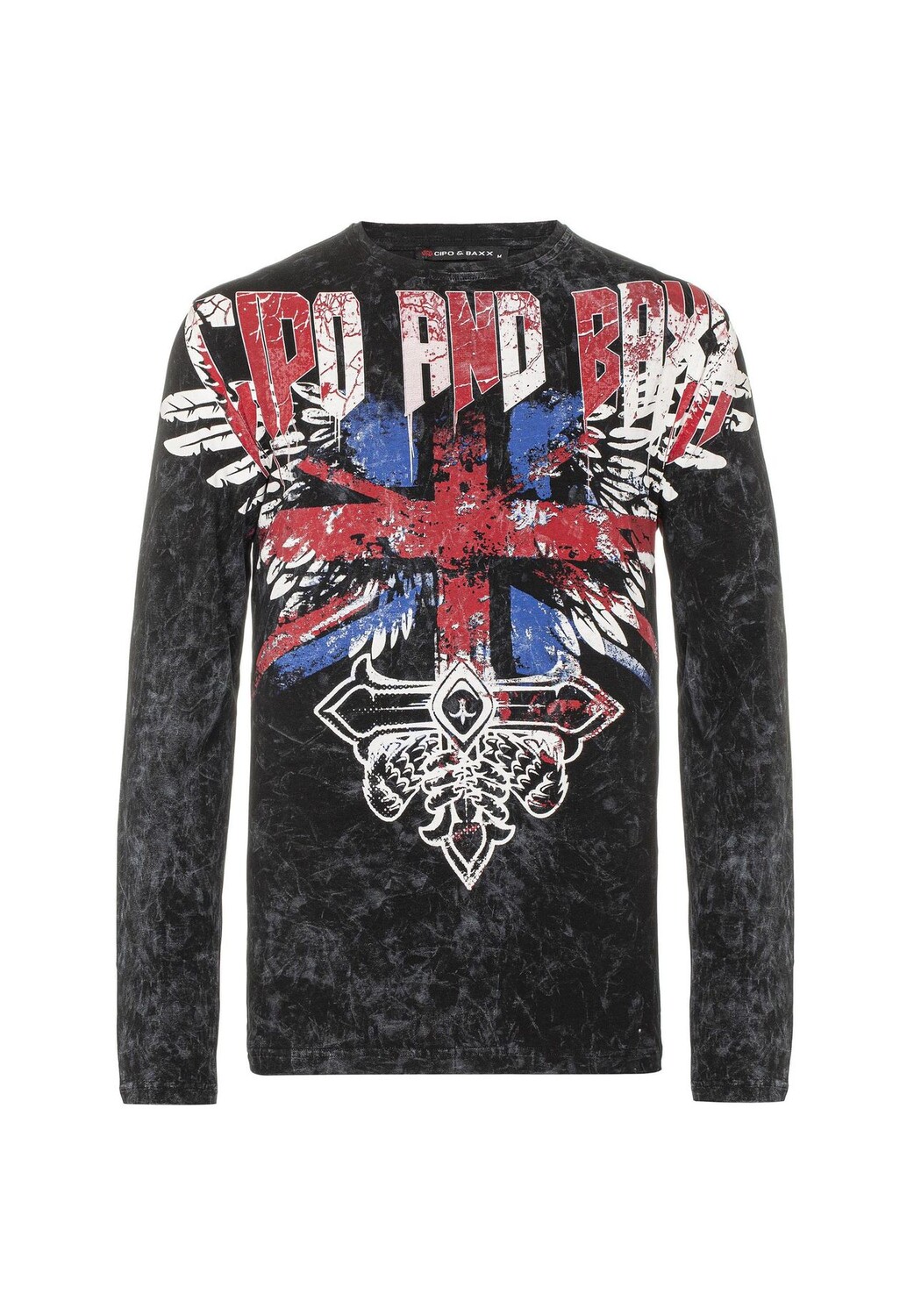 Рубашка с длинными рукавами и крутым принтом CIPO & BAXX, черный
Рубашка с длинными рукавами и крутым принтом CIPO & BAXX, черный