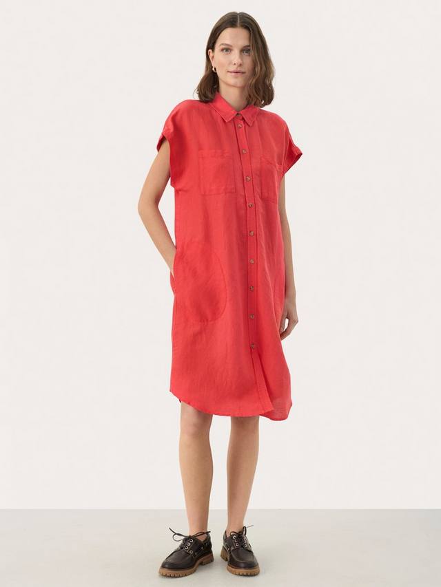 Платье-рубашка миди из льняной смеси ellena Part Two, цвет Bittersweet
Платье-рубашка миди из льняной смеси ellena Part Two, цвет Bittersweet