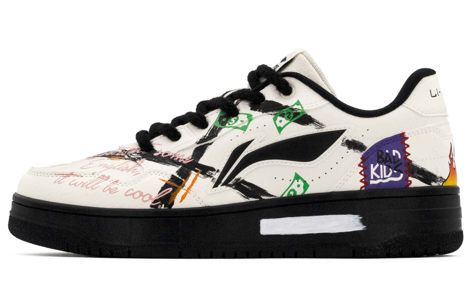 LINING Мужские кроссовки для скейтбординга Tianji Soft Slip низкие, устойчивые к скольжению, с амортизацией и устойчивостью к истиранию, цвет ecru
LINING Мужские кроссовки для скейтбординга Tianji Soft Slip низкие, устойчивые к скольжению, с амортизацией и устойчивостью к истиранию, цвет ecru