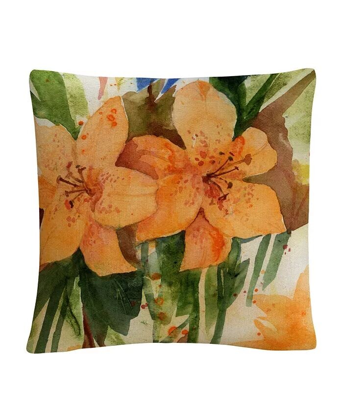 Современная декоративная подушка Sheila Golden Tiger Lilies Orange, 16 x 16 дюймов Baldwin, мультиколор
Современная декоративная подушка Sheila Golden Tiger Lilies Orange, 16 x 16 дюймов Baldwin, мультиколор