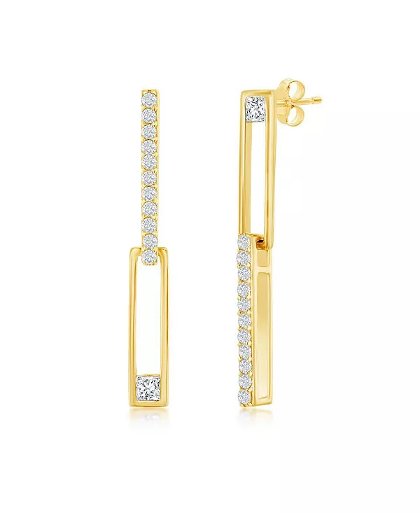 Асимметричные серьги-скрепки из стерлингового серебра или позолоченные серьги-скрепки из стерлингового серебра Simona, gold
Асимметричные серьги-скрепки из стерлингового серебра или позолоченные серьги-скрепки из стерлингового серебра Simona, gold