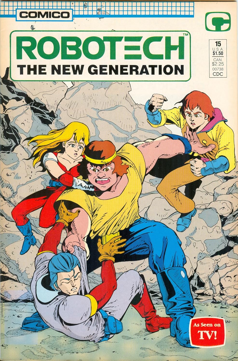 Robotech: The New Generation #15 (Comico)
Robotech: The New Generation #15 (Comico)
