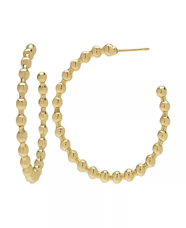 Серьги-Кольца из 14-каратного золота Macy'S, gold
Серьги-Кольца из 14-каратного золота Macy'S, gold