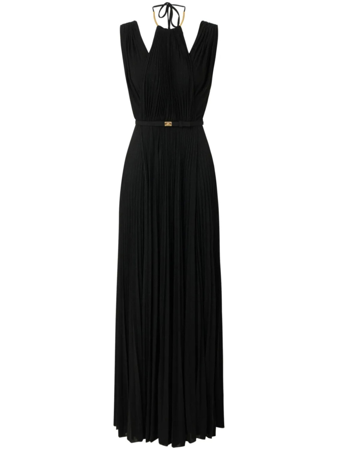 Elisabetta Franchi платье с поясом и люрексом, черный
Elisabetta Franchi платье с поясом и люрексом, черный