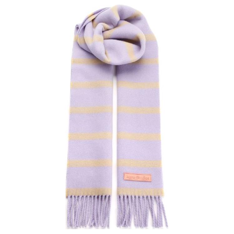 Acne Studios Шерстяной вязаный шарф женский фиолетовый
Acne Studios Шерстяной вязаный шарф женский фиолетовый