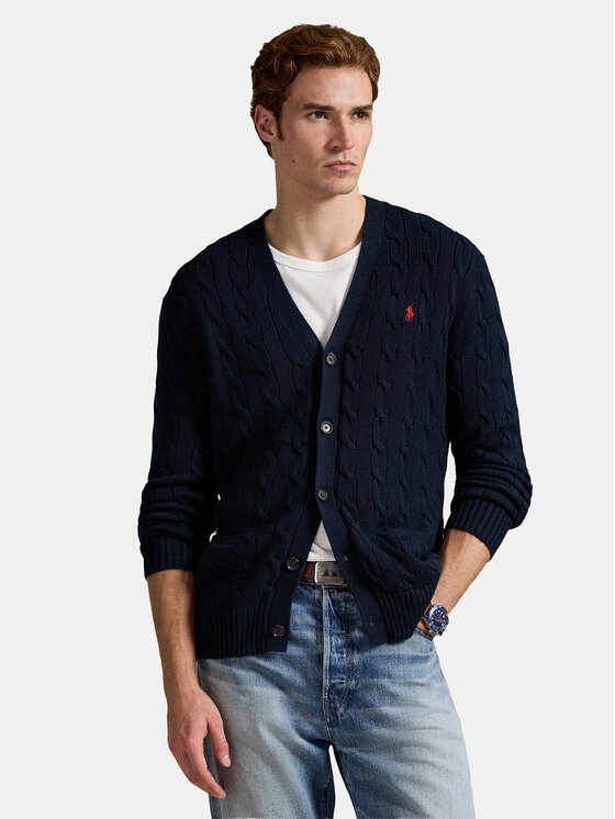 Кардиган regular fit 710890548004 Polo Ralph Lauren, синий
Кардиган regular fit 710890548004 Polo Ralph Lauren, синий