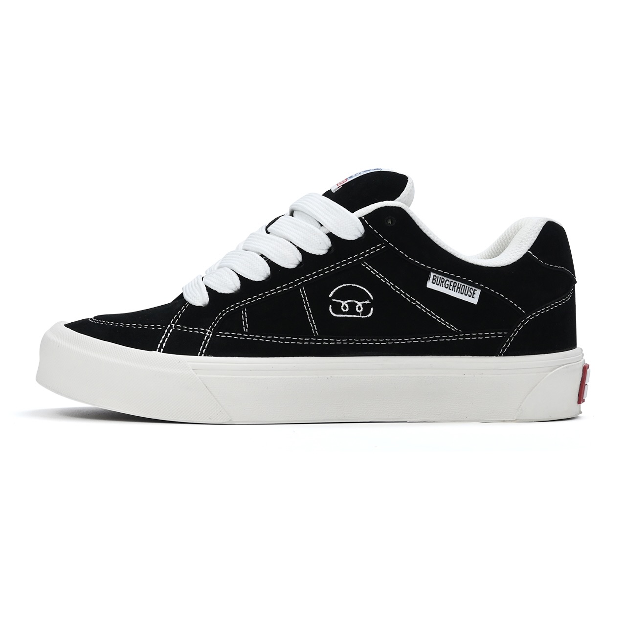 Burgerhouse Кроссовки для скейтбординга унисекс с низким верхом, устойчивые к тепловому воздействию, черно-белые, цвет Black White
Burgerhouse Кроссовки для скейтбординга унисекс с низким верхом, устойчивые к тепловому воздействию, черно-белые, цвет Black White
