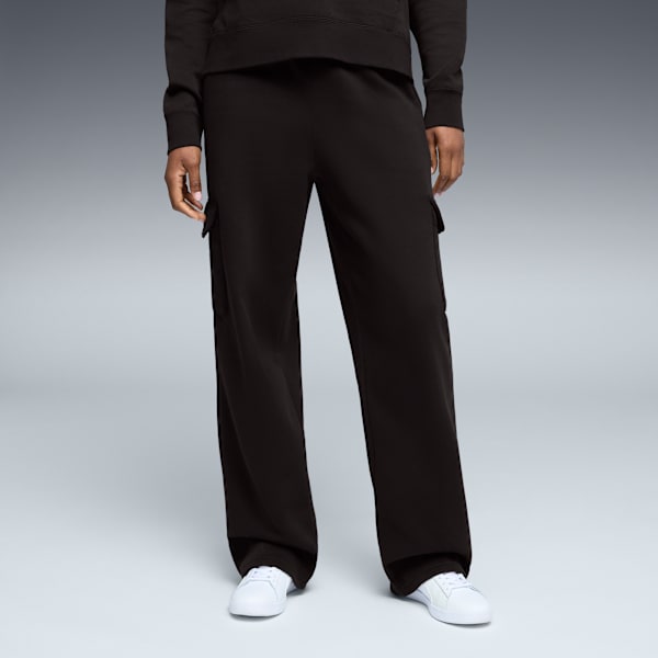 Женские прямые брюки-карго Puma Elevated Essentials, черный
Женские прямые брюки-карго Puma Elevated Essentials, черный