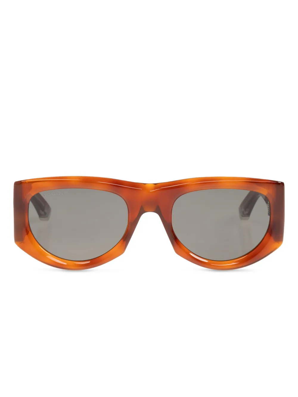 Солнцезащитные очки в овальной оправе Gucci Eyewear, коричневый
Солнцезащитные очки в овальной оправе Gucci Eyewear, коричневый