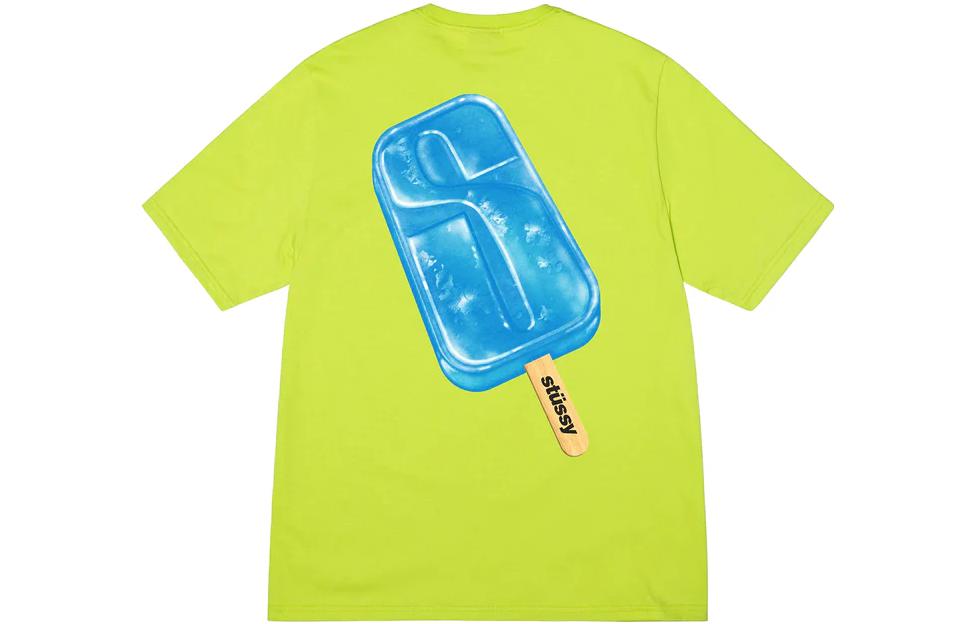 Футболка Popsicle Stussy, неоново-зеленая
Футболка Popsicle Stussy, неоново-зеленая