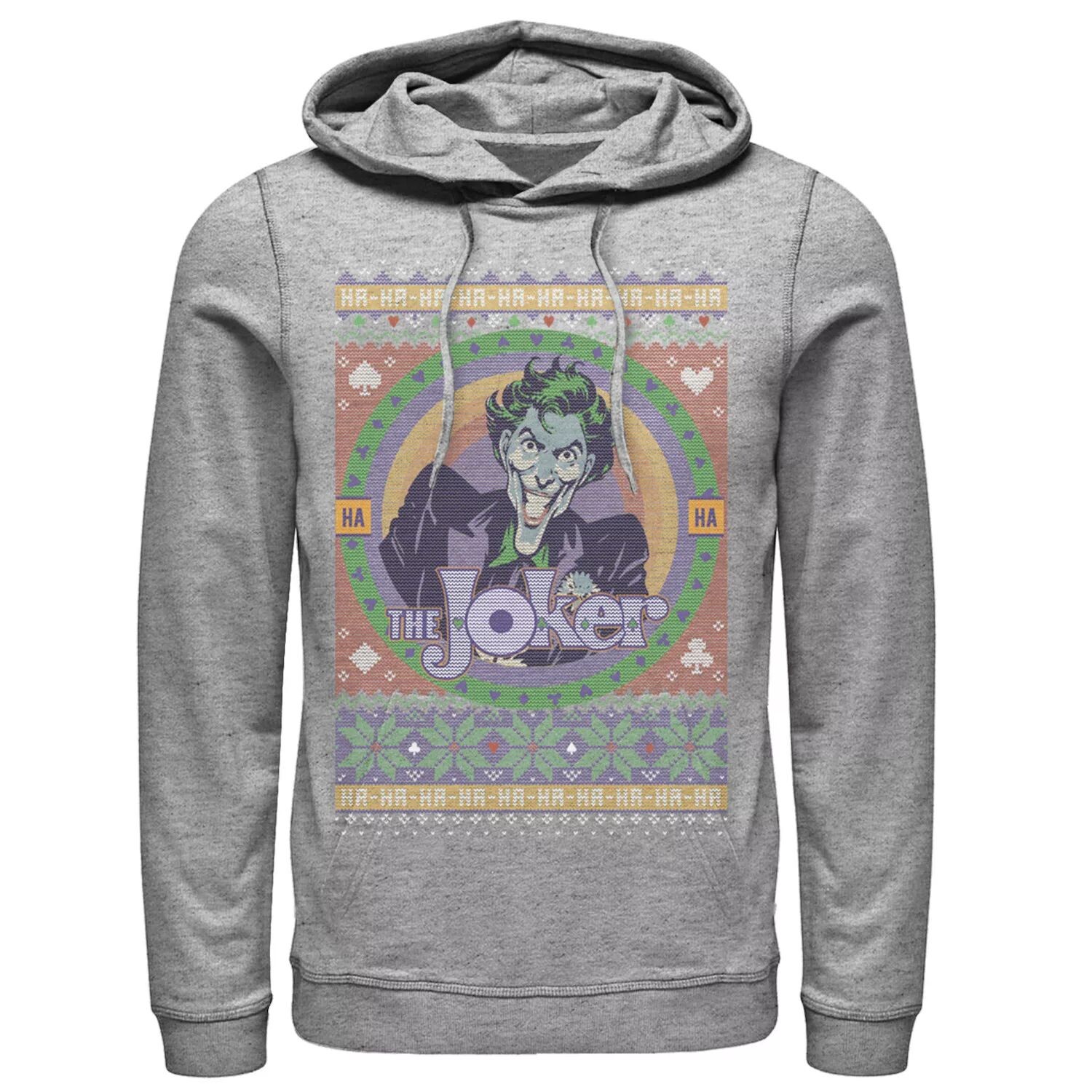Мужская вязаная толстовка в стиле ретро с Бэтменом и Джокером DC Comics
Мужская вязаная толстовка в стиле ретро с Бэтменом и Джокером DC Comics