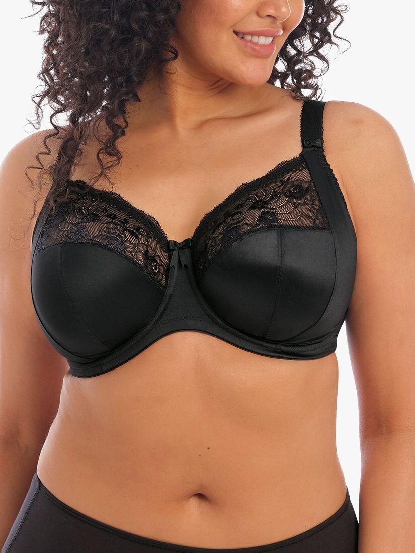 Эластичный бюстгальтер на косточках Elomi Morgan, черный
Эластичный бюстгальтер на косточках Elomi Morgan, черный