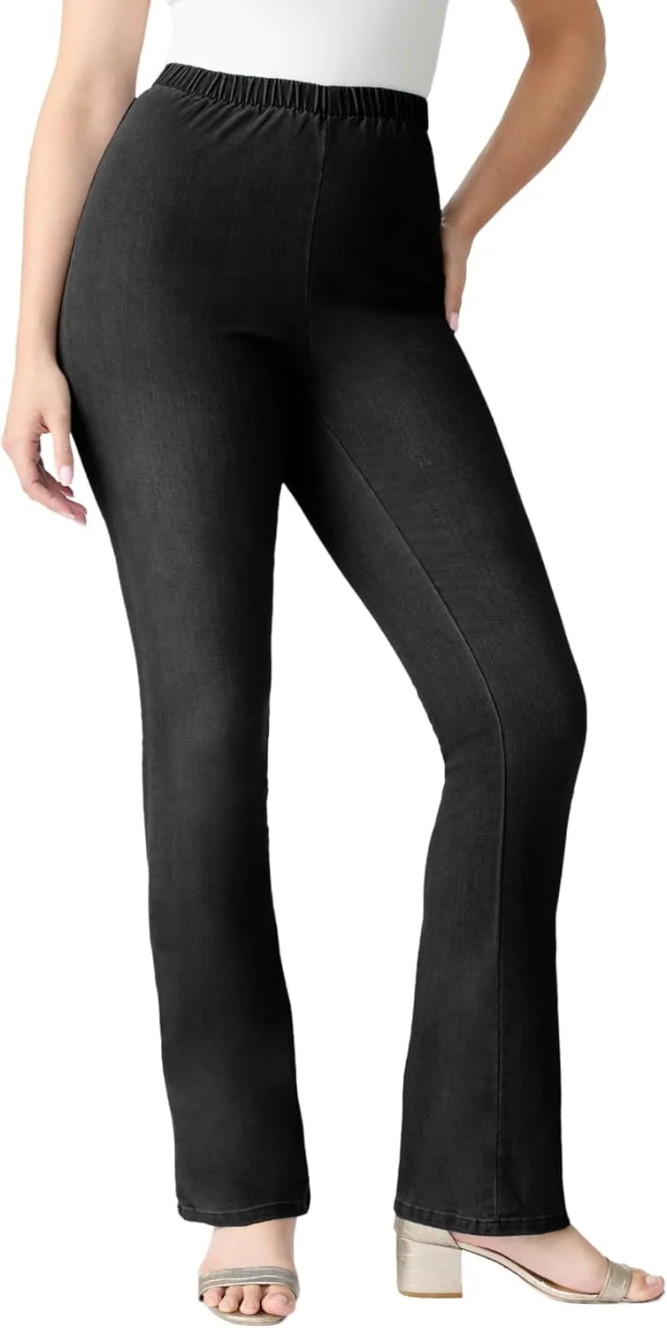 Roaman's Женские джинсы плюс-сайз Bootcut Comfort Stretch
Roaman's Женские джинсы плюс-сайз Bootcut Comfort Stretch