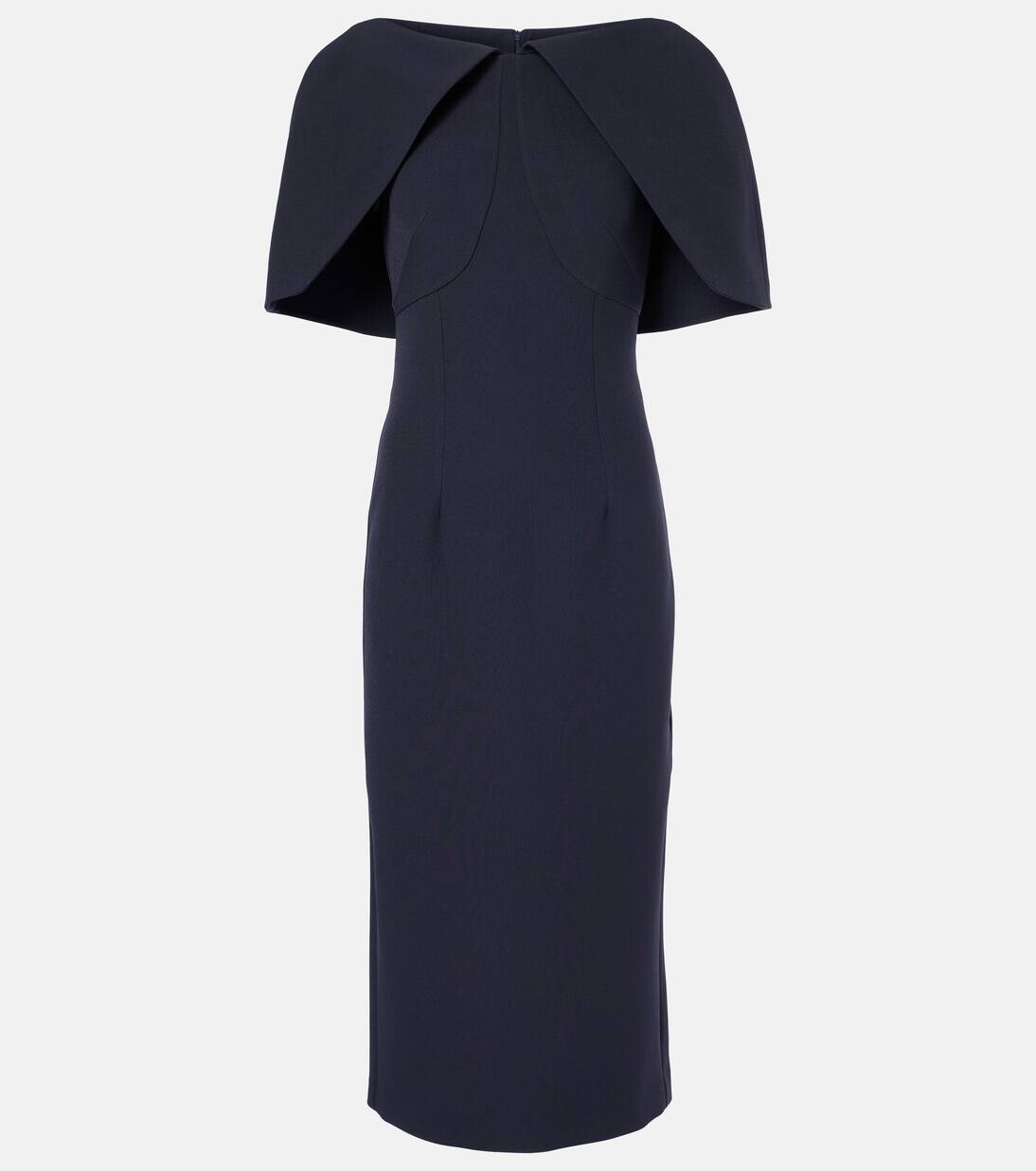 Платье-миди из крепа с драпировкой от Barb Safiyaa, цвет midnight navy
Платье-миди из крепа с драпировкой от Barb Safiyaa, цвет midnight navy