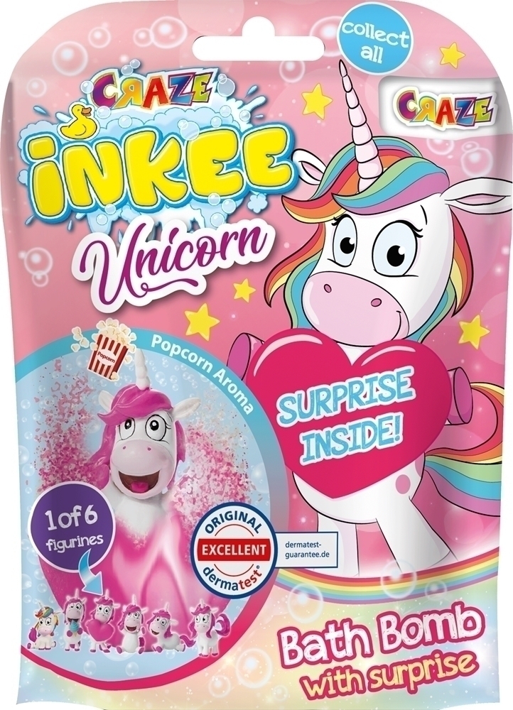 Пена для ванны «Единорог Инки» Craze, vaikams
Пена для ванны «Единорог Инки» Craze, vaikams