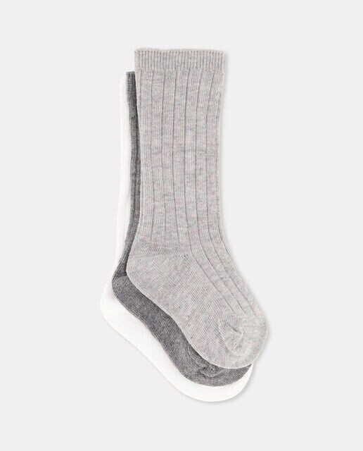 Комплект из трех детских носков с резинкой Cotton Juice, серый
Комплект из трех детских носков с резинкой Cotton Juice, серый