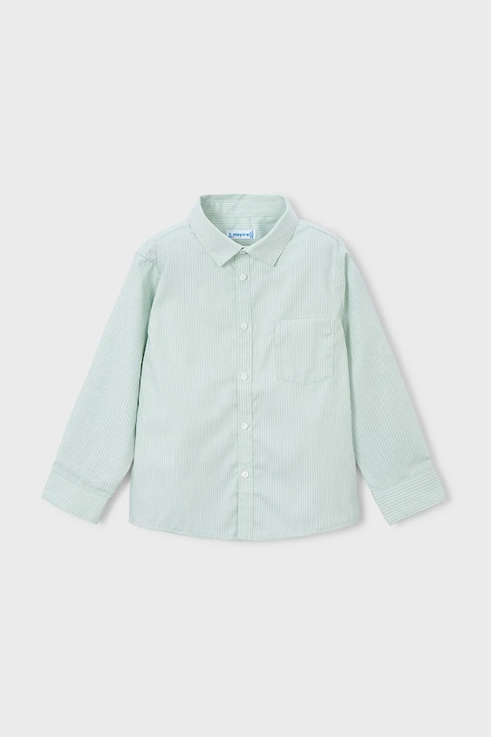 Детская хлопковая рубашка Mayoral, зеленый
Детская хлопковая рубашка Mayoral, зеленый