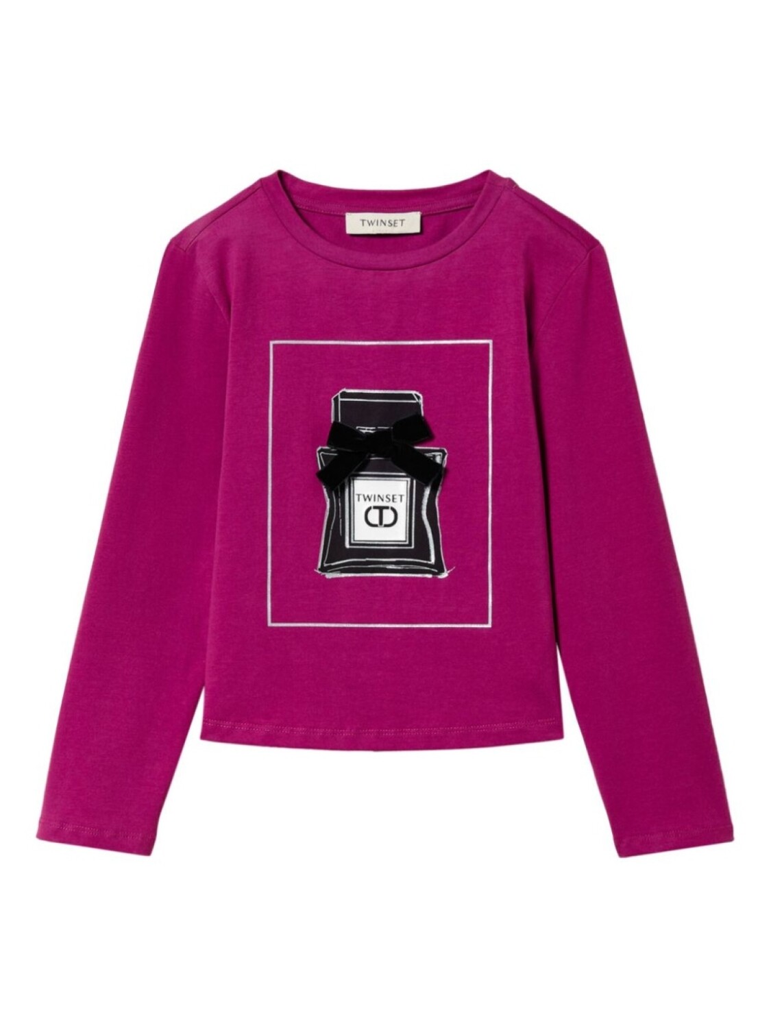 Футболка с графическим принтом и блестками TWINSET Kids, фиолетовый
Футболка с графическим принтом и блестками TWINSET Kids, фиолетовый
