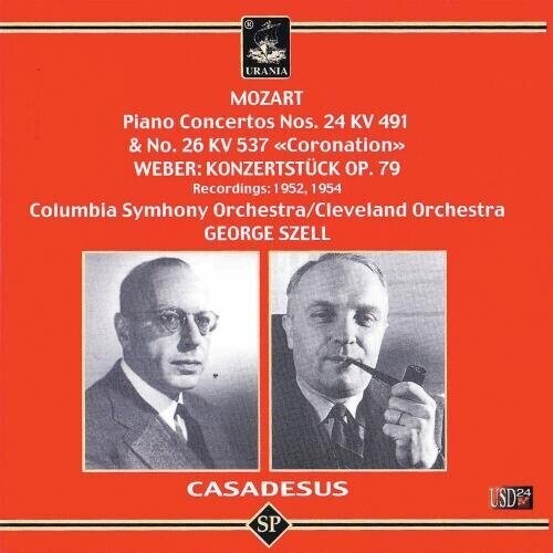 CD диск Mozart / Weber / Casadesus / Szell / Columbia So: Piano Concerto / Konzertstuck
CD диск Mozart / Weber / Casadesus / Szell / Columbia So: Piano Concerto / Konzertstuck
