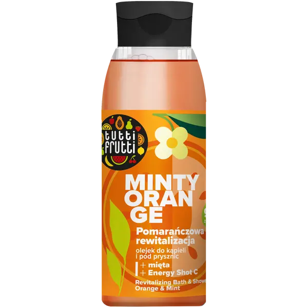 Восстанавливающее масло для ванны и душа, 400 мл Tutti Frutti Minty orange
Восстанавливающее масло для ванны и душа, 400 мл Tutti Frutti Minty orange