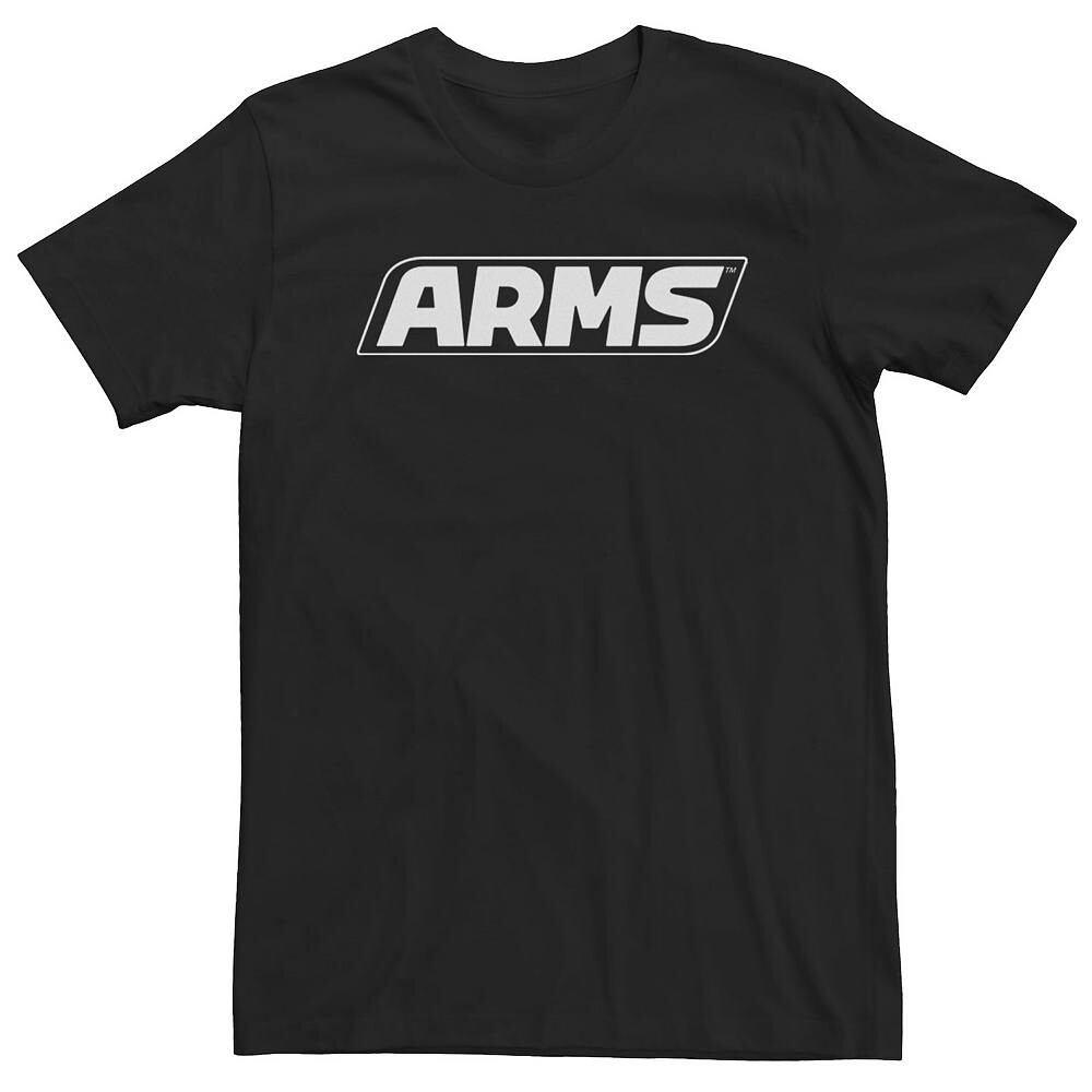 Футболка с простым логотипом Big & Tall Arms Licensed Character, черный
Футболка с простым логотипом Big & Tall Arms Licensed Character, черный