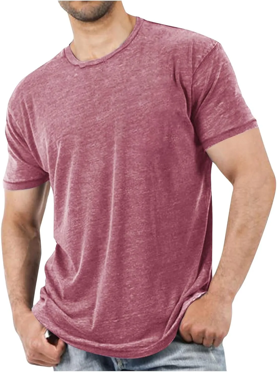 Мужская хлопковая футболка Casual с карманом
Мужская хлопковая футболка Casual с карманом