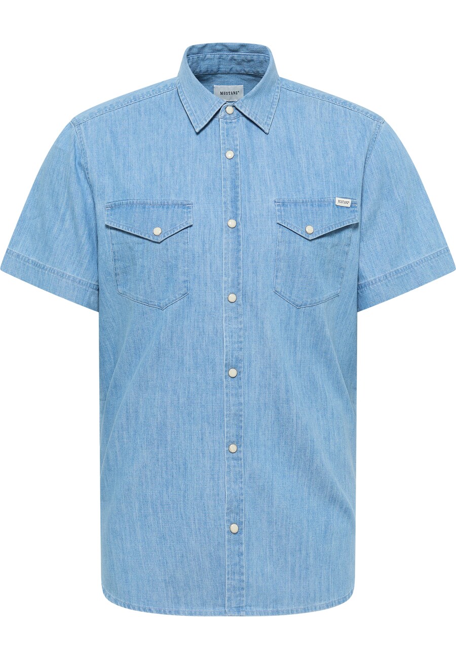 Рубашка на пуговицах классического кроя MUSTANG Eloy, светло-синий
Рубашка на пуговицах классического кроя MUSTANG Eloy, светло-синий