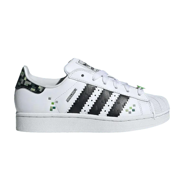Кроссовки adidas Minecraft x Superstar 2 J 'Creeper', белый
Кроссовки adidas Minecraft x Superstar 2 J 'Creeper', белый