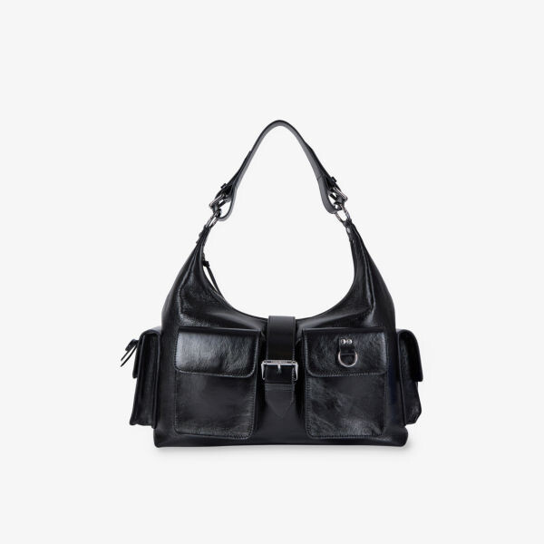 Amelia xl кожаная сумка через плечо The Kooples, черный
Amelia xl кожаная сумка через плечо The Kooples, черный