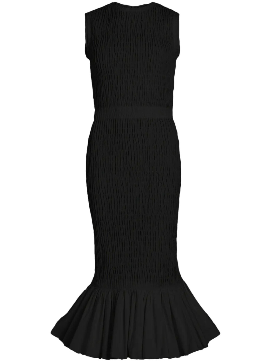 Patou платье миди со сборками, черный
Patou платье миди со сборками, черный