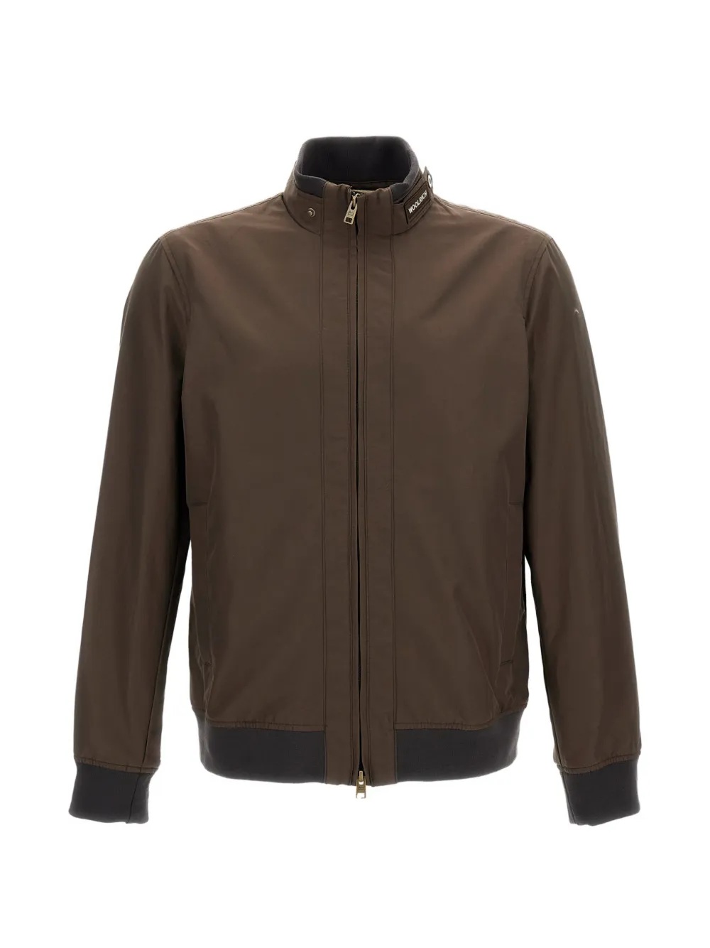 Куртка с высоким воротником и молнией Woolrich, коричневый
Куртка с высоким воротником и молнией Woolrich, коричневый